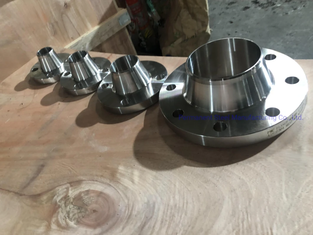 A105 A182 304 Pipe Fitting RF/Rtj/FF ANSI/JIS/DIN/API 6A Cl150 ASME Welding Forged Weld Neck Carbon Steel Stainless Steel Pipe Steel Flange