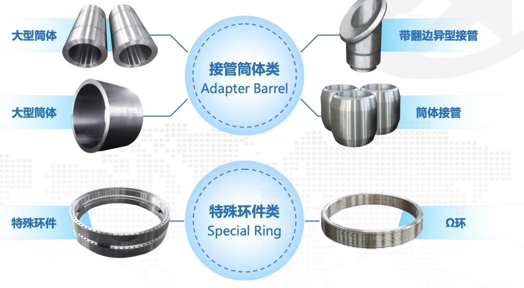 SS304 Stainless Steel Long Type Linear Bearing Long Weld Neck Flanges