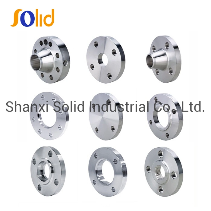 Professional Wholesale OEM BS, ANSI, JIS, DIN 304L Stainless Steel Carbon Steel A105 Forged Welding Neck 150lbs Threaded Forged Flanges Factory Price
